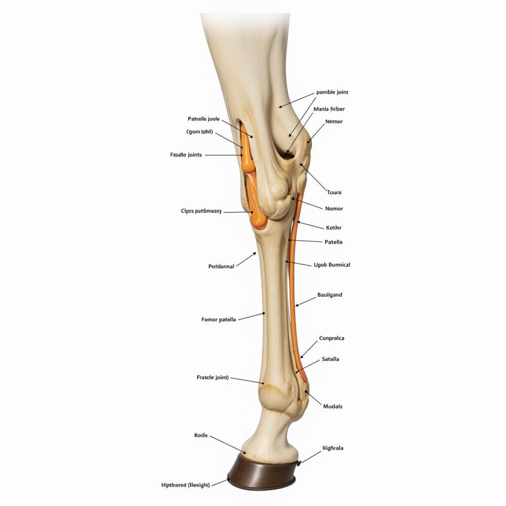 Equine Stifle Anatomy Diagram