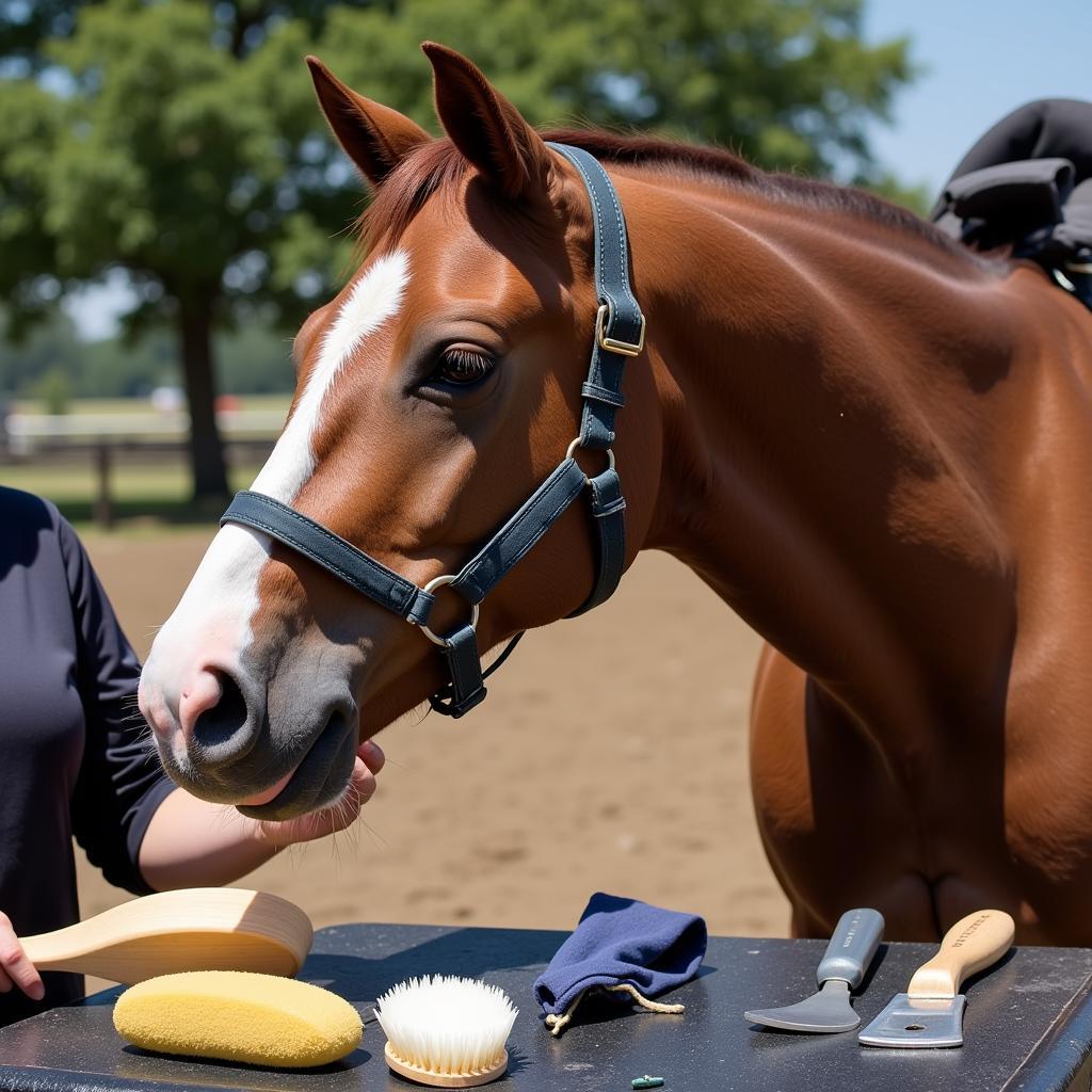 Fairfield Horse Show Preparation