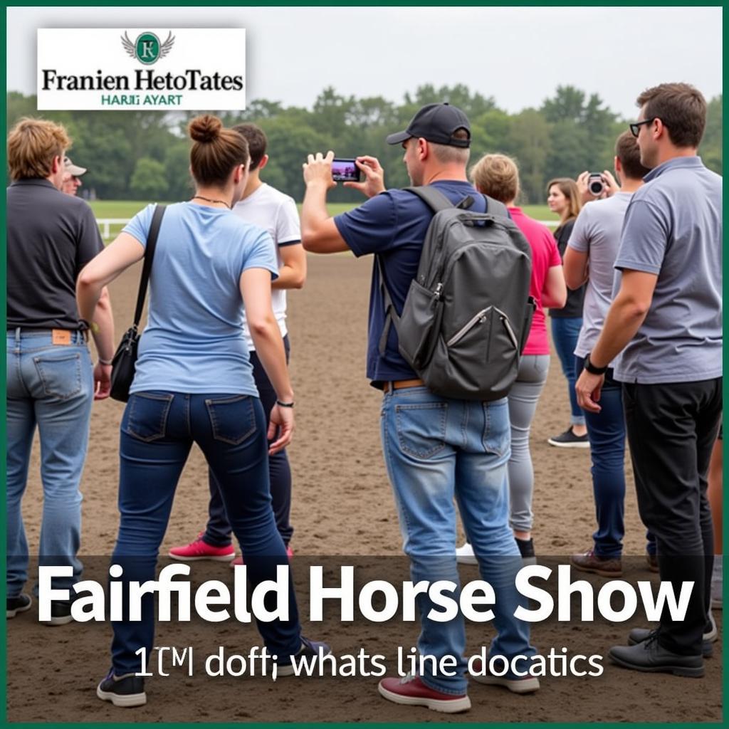 Fairfield Horse Show Spectators