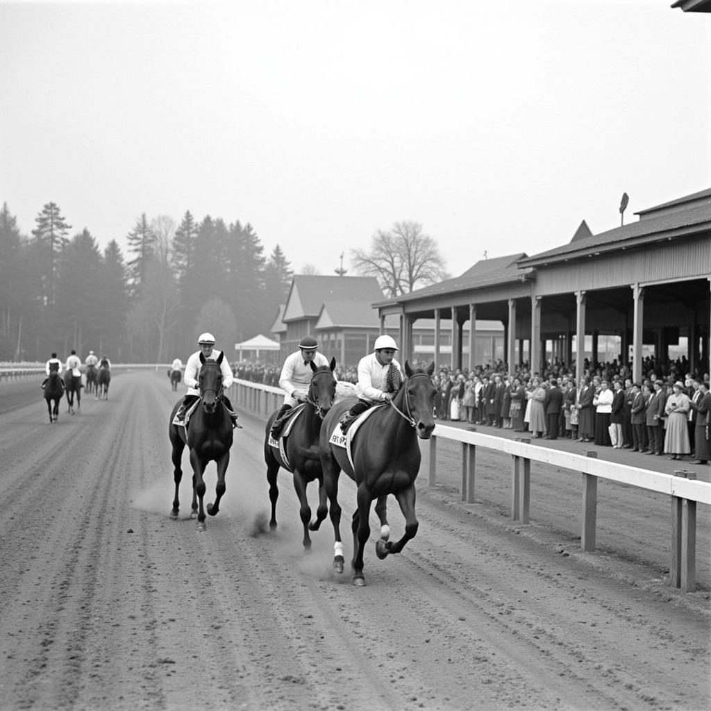 Ferndale Historical Horse Racing Image