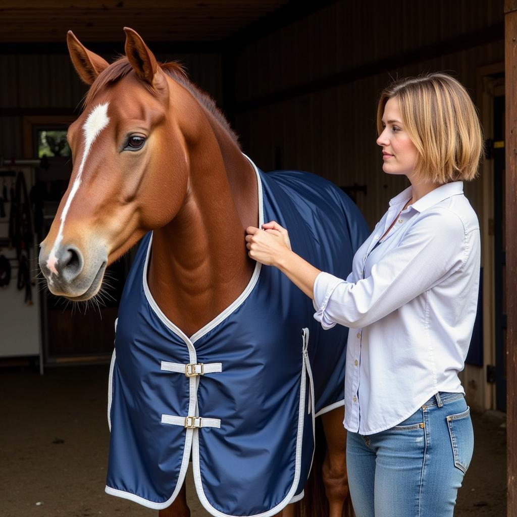 Finding the perfect horse blanket for your horse