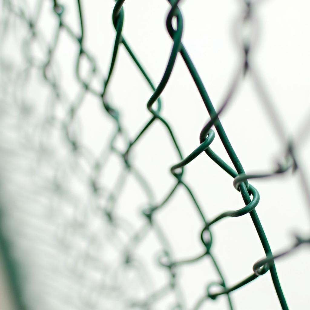 Close-up view of a flex fence for horses, showcasing its durability and flexibility.