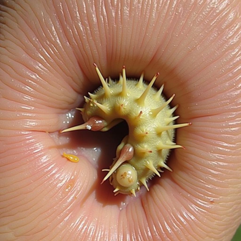 Foxtail Penetrating Horse Skin