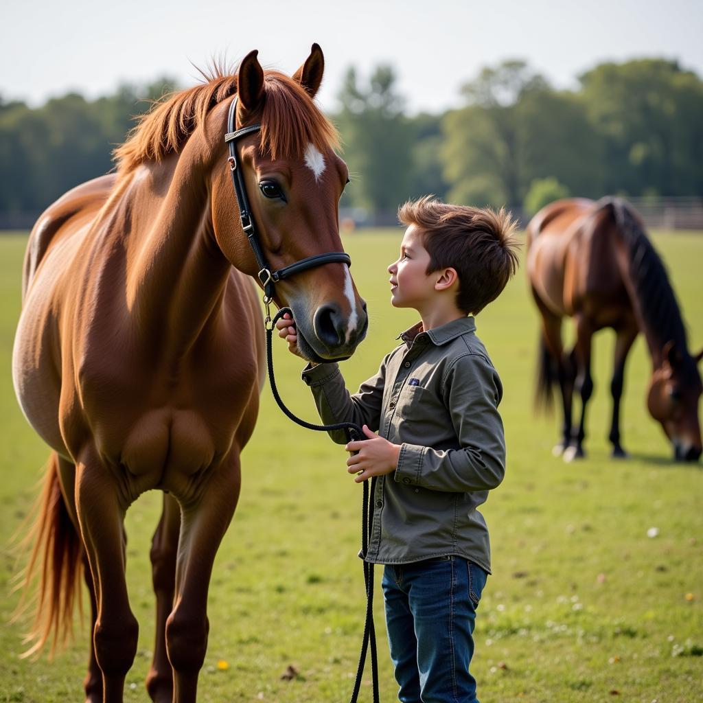 Georgian Grande Horse Temperament and Training