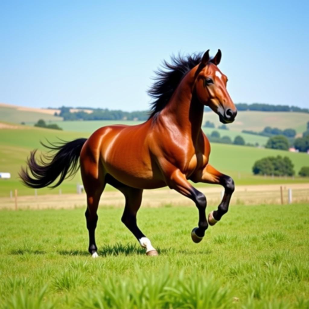 Happy Horse in Turnout