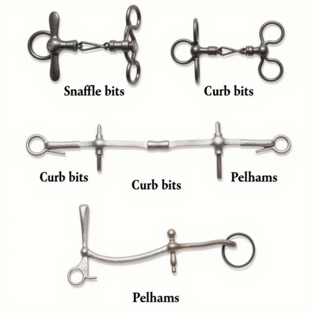 Different Horse Bit Types