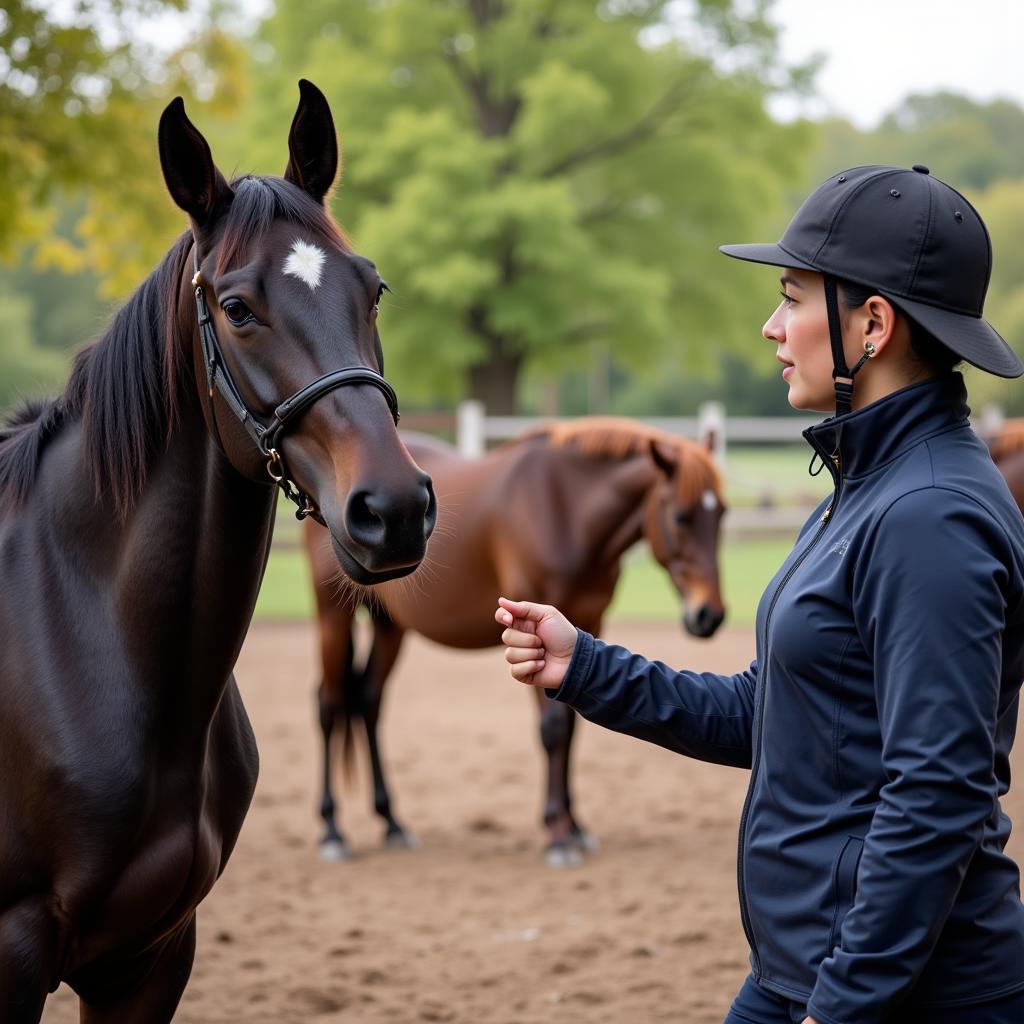 Discussing Horse Boarding Insurance