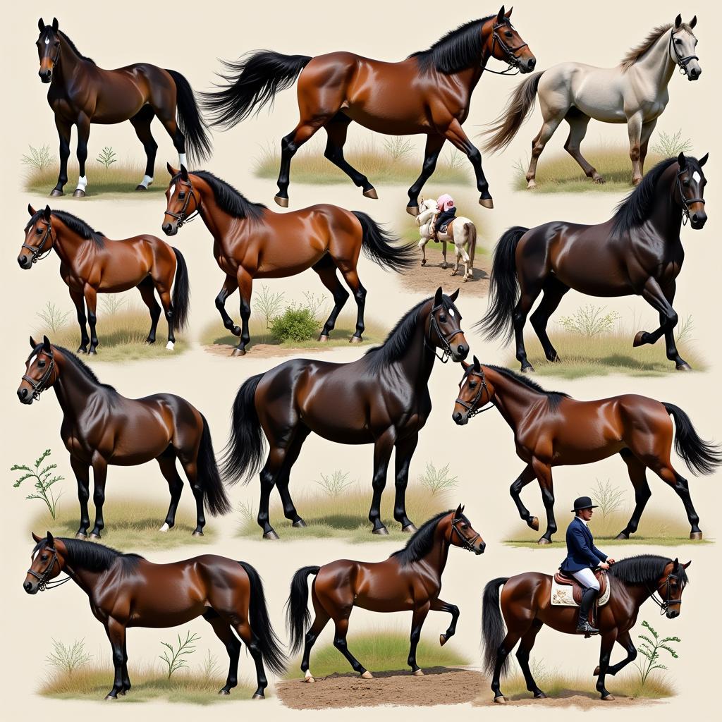 Different Horse Breeds and Equestrian Disciplines