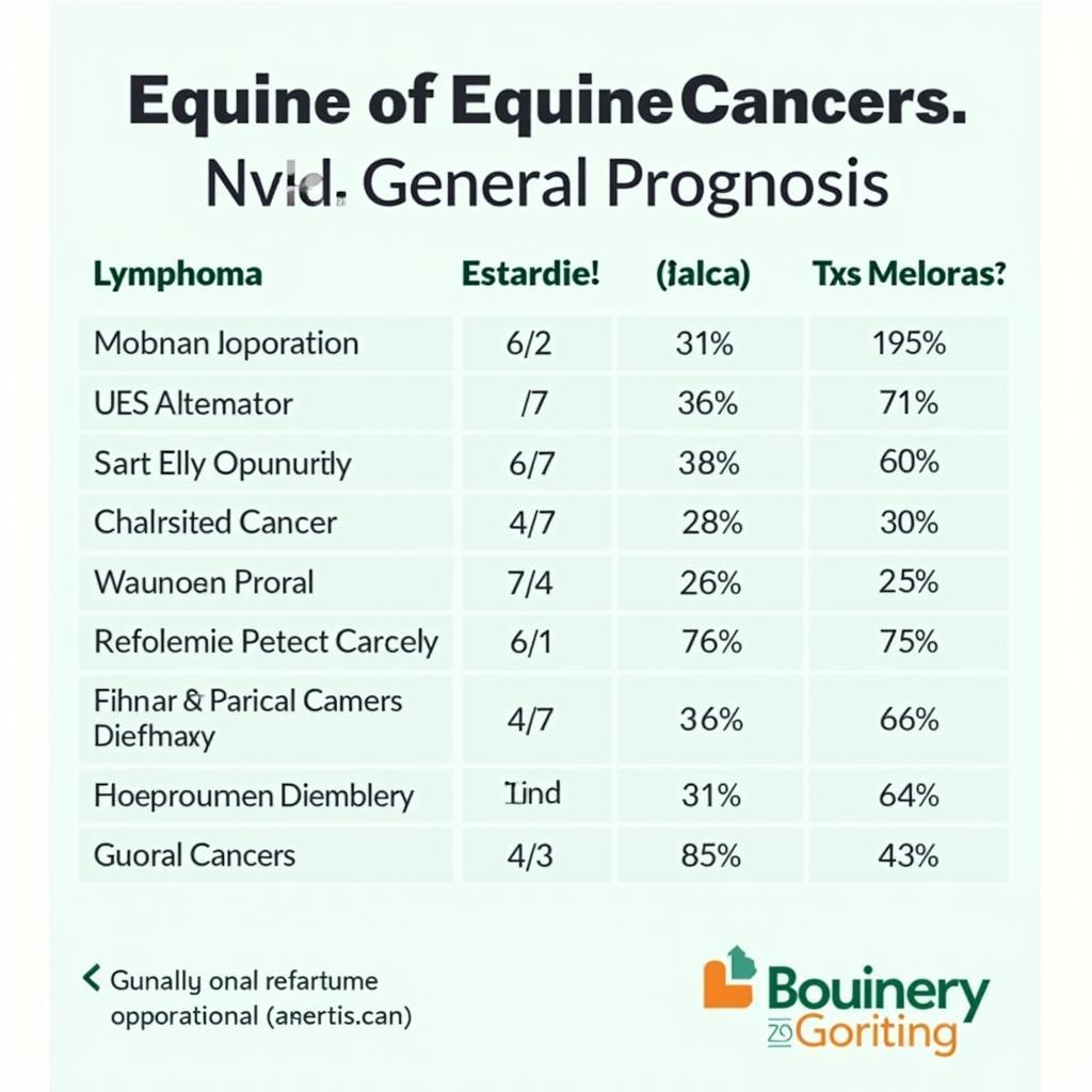 Horse Cancer Types and Prognosis