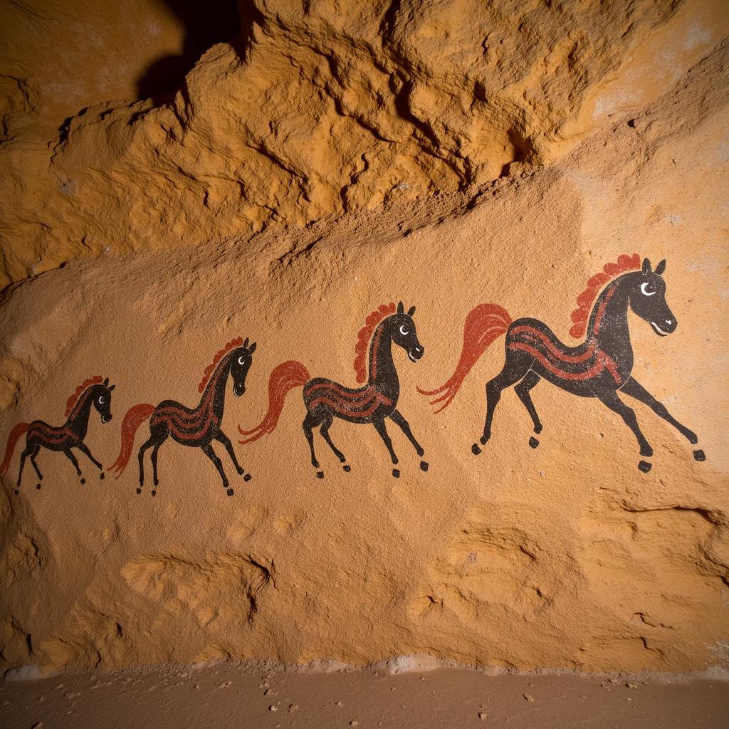 Symbolic Meaning of Horses in Caves