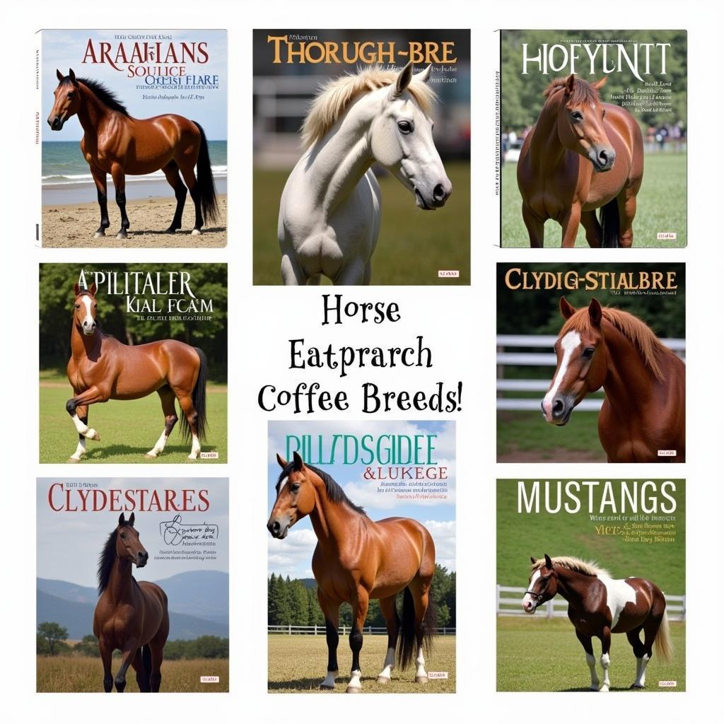 Horse Coffee Table Books Showcasing Different Breeds