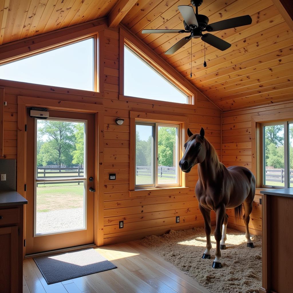 Horse Cottage Ventilation System