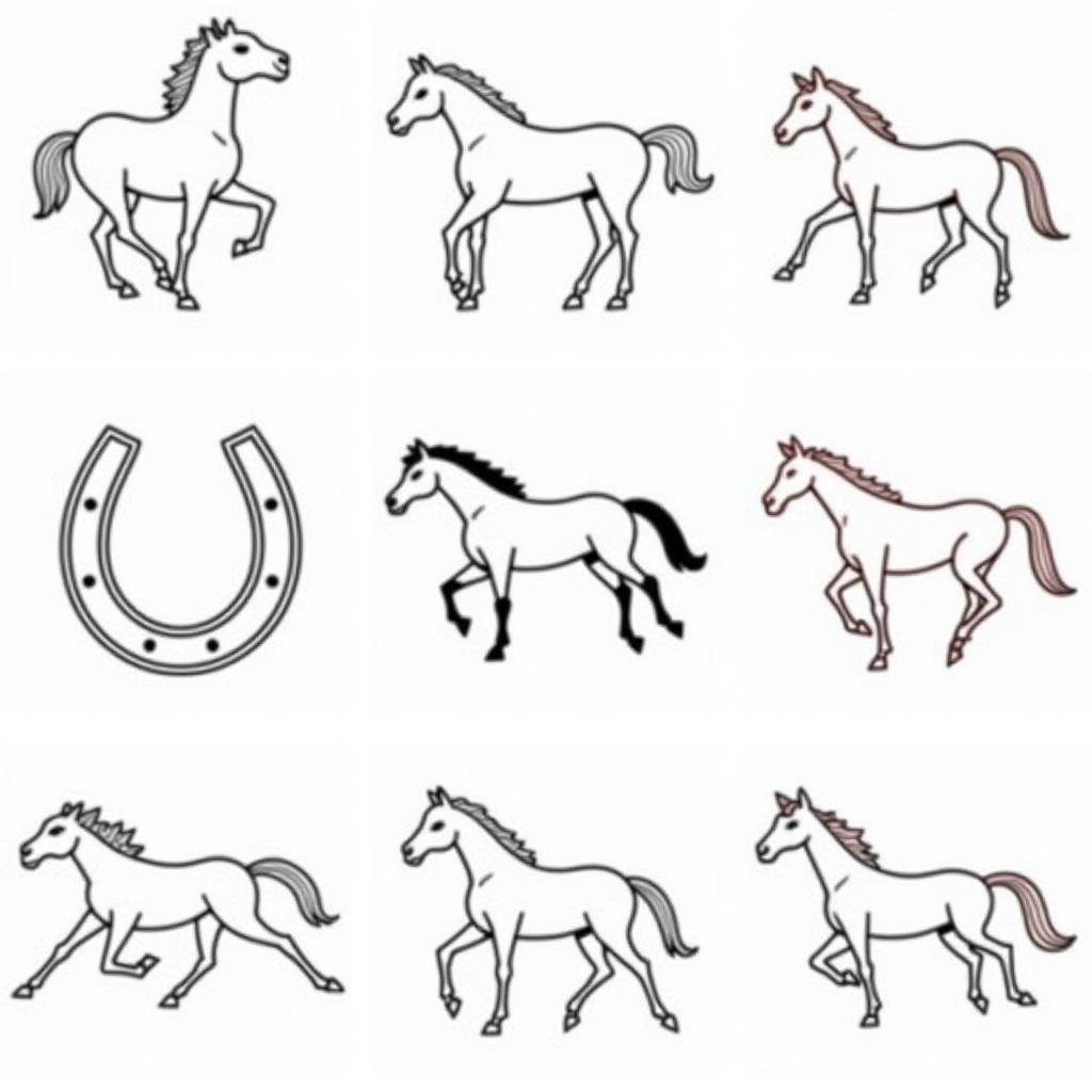 Beginner-Friendly Horse Embroidery Patterns