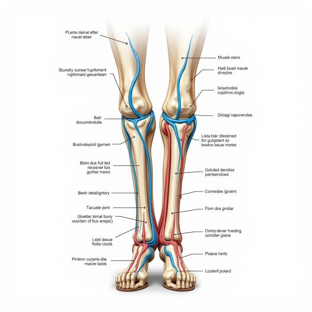 Horse Front Leg Ligaments and Connective Tissue