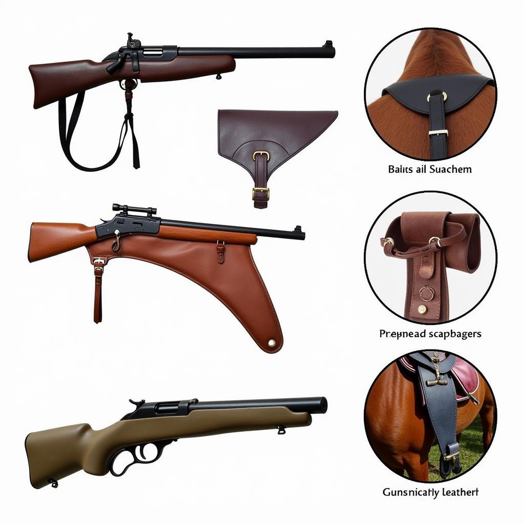 Different Types of Horse Gun Scabbards