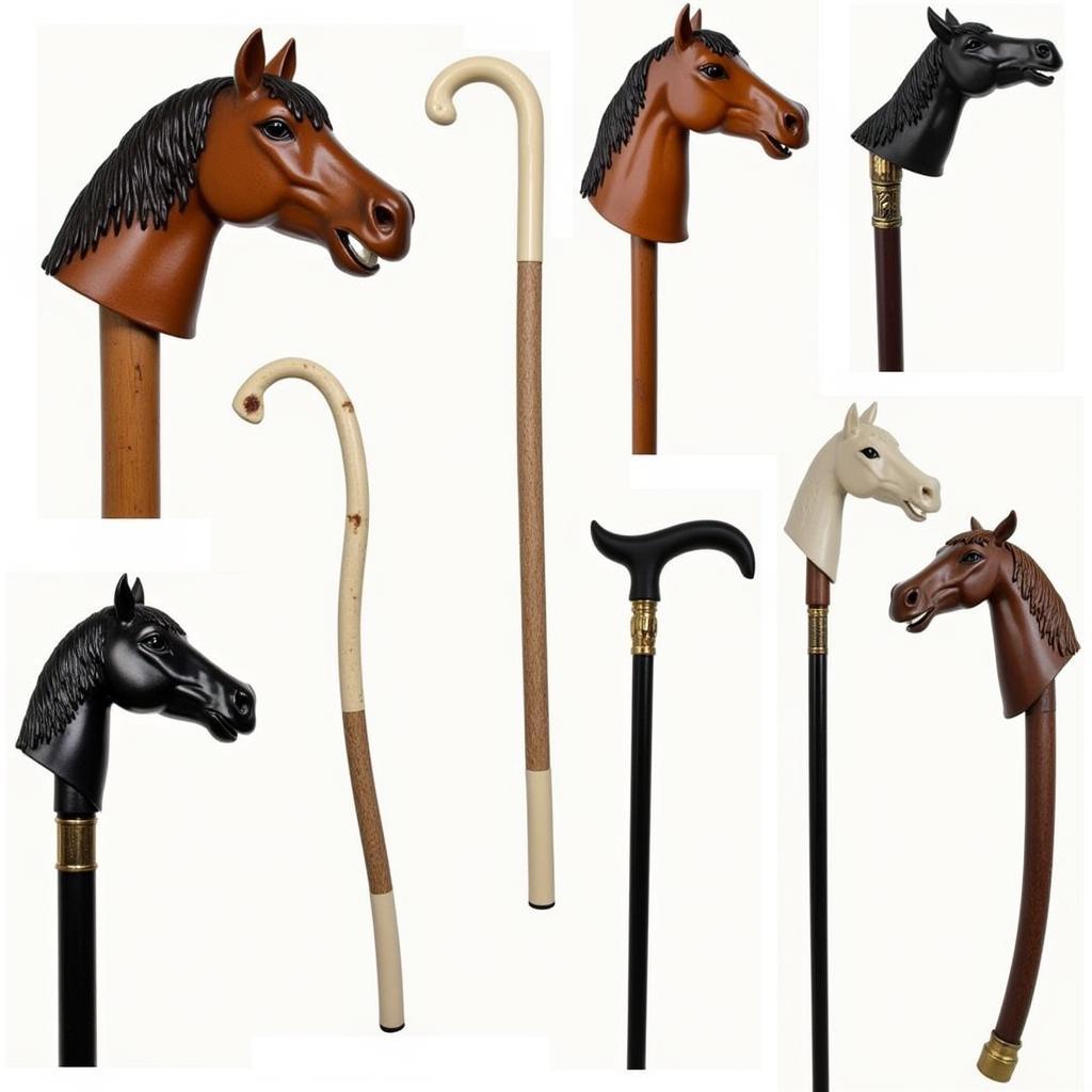 Different Types of Horse Head Walking Canes