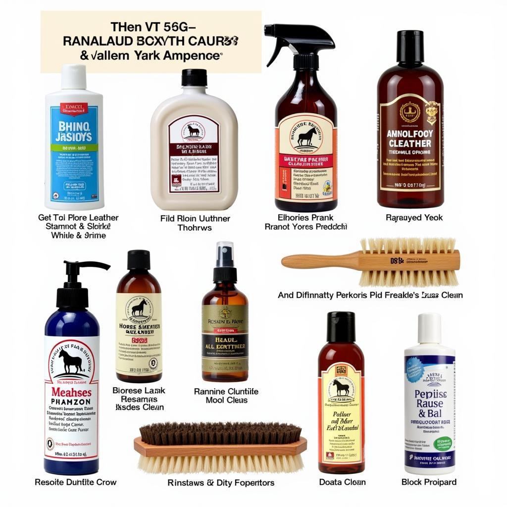 Horse Leather Care Products