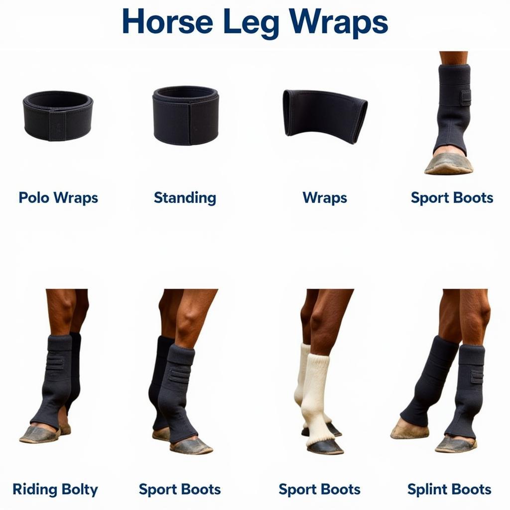 Different Types of Horse Leg Wraps for Riding