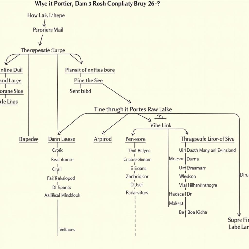 Example of a Horse Pedigree Chart