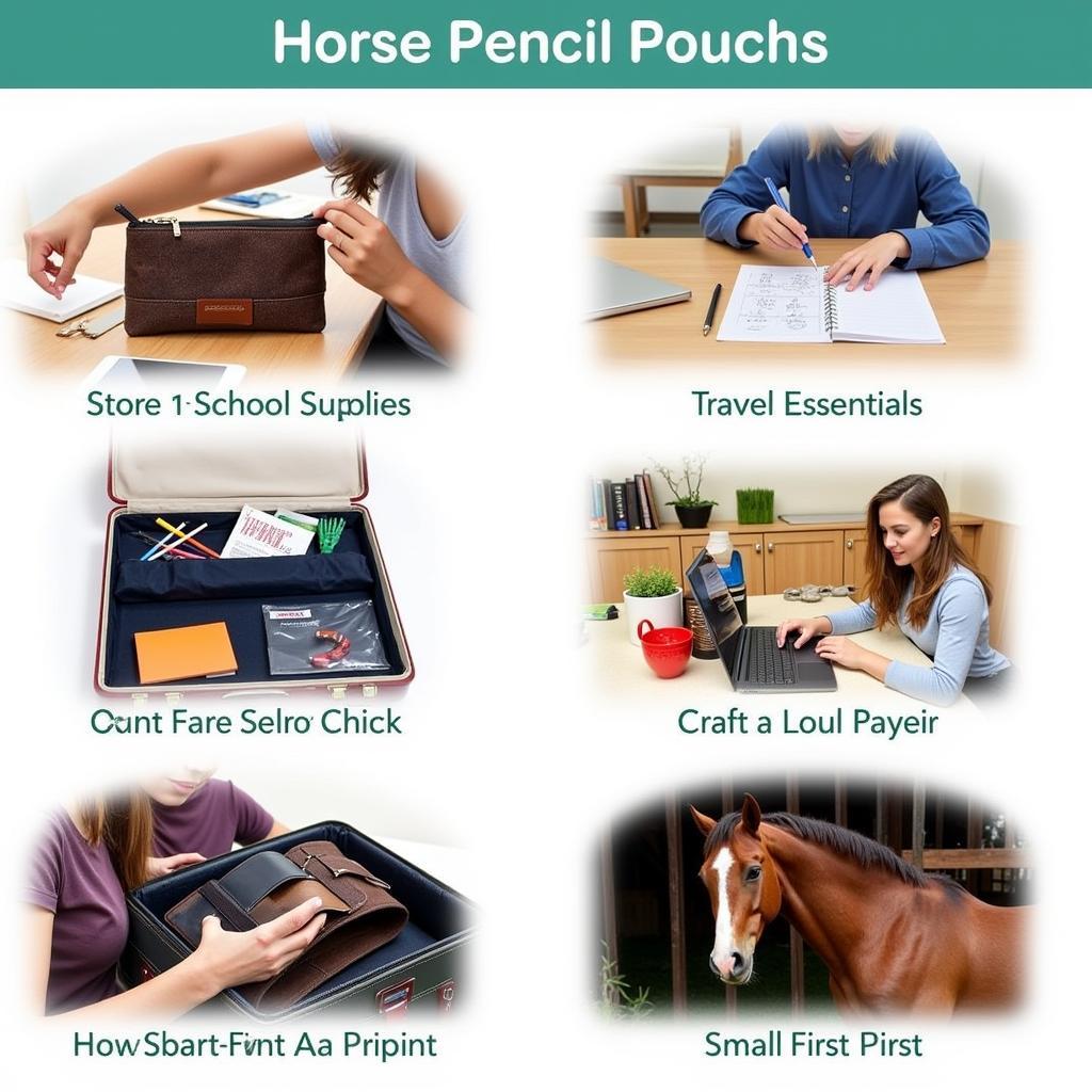 Different Uses for Horse Pencil Pouches