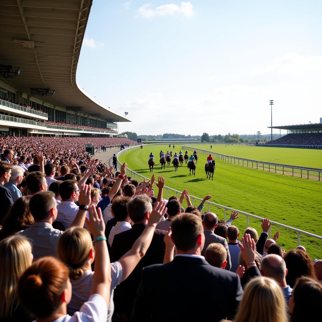 Horse Race Crowd Roar Sound Effect