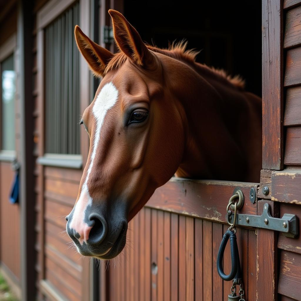 Horse Recovering from Injury