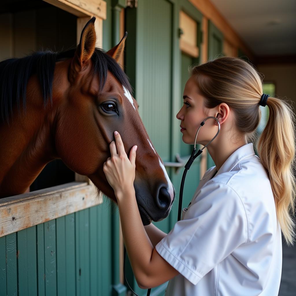 Monitoring Horse Respiratory Health in the Stall