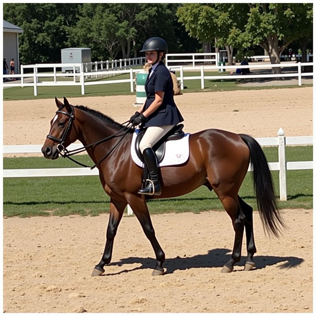 Intermediate Horse Riding Lesson in Dayton, OH