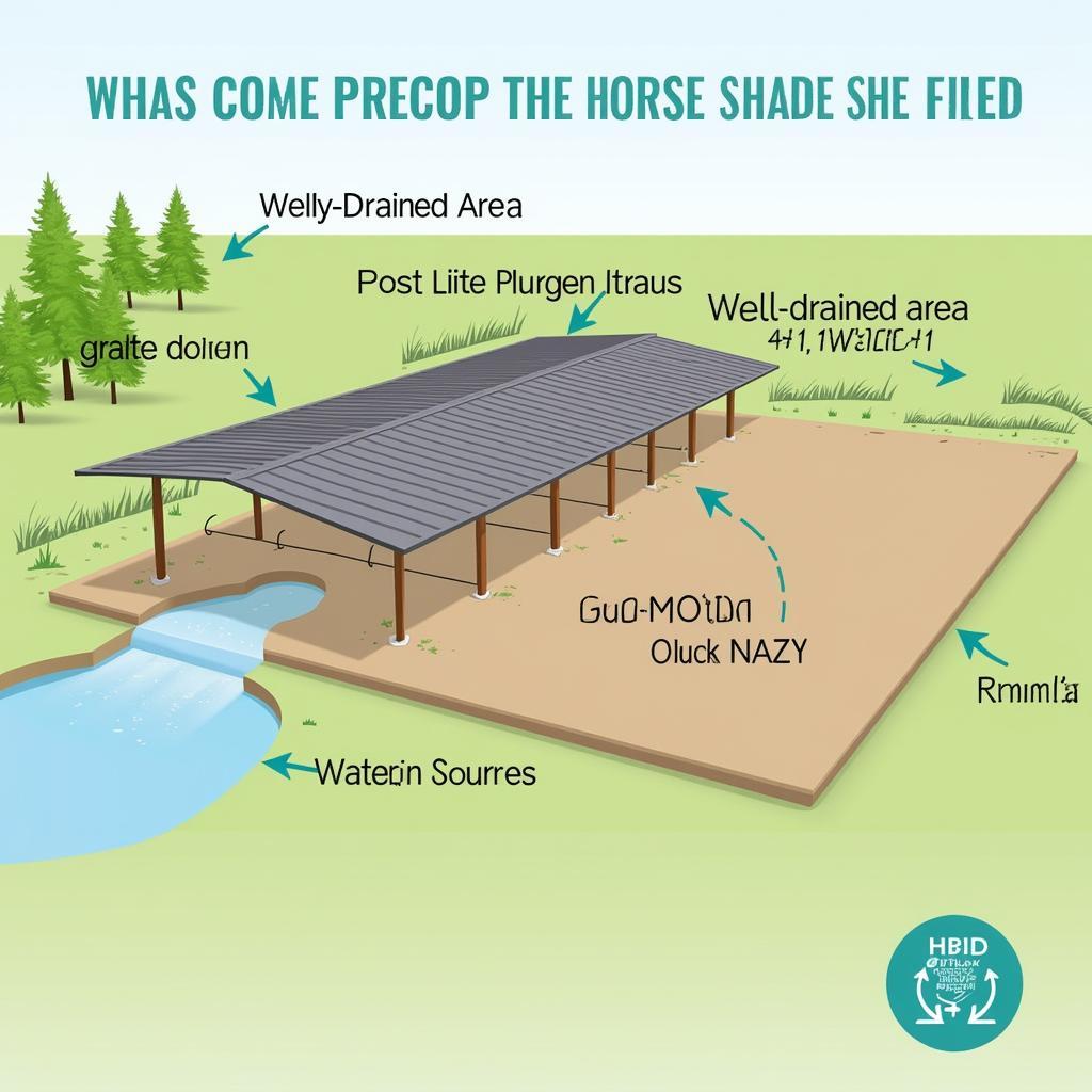 Choosing the Ideal Location for a Horse Shelter