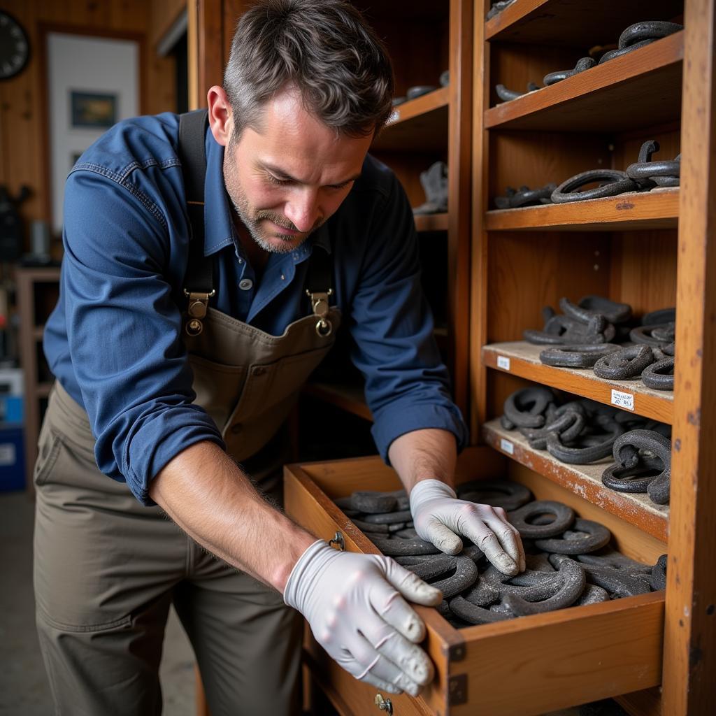 Cleaning and Maintaining a Horse Shoeing Box