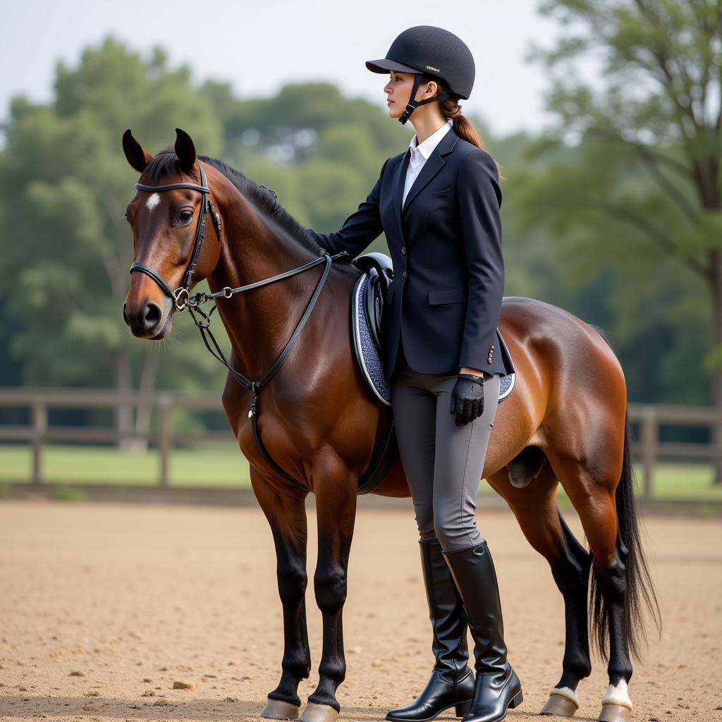 Horse Show Clothing Styles: Tailored Jackets, Polished Boots, and Elegant Helmets