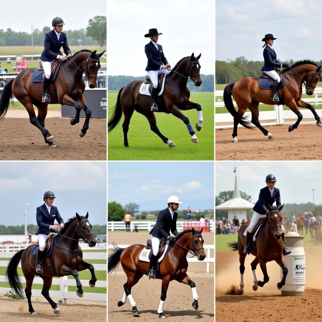 Various Horse Show Disciplines in the South East