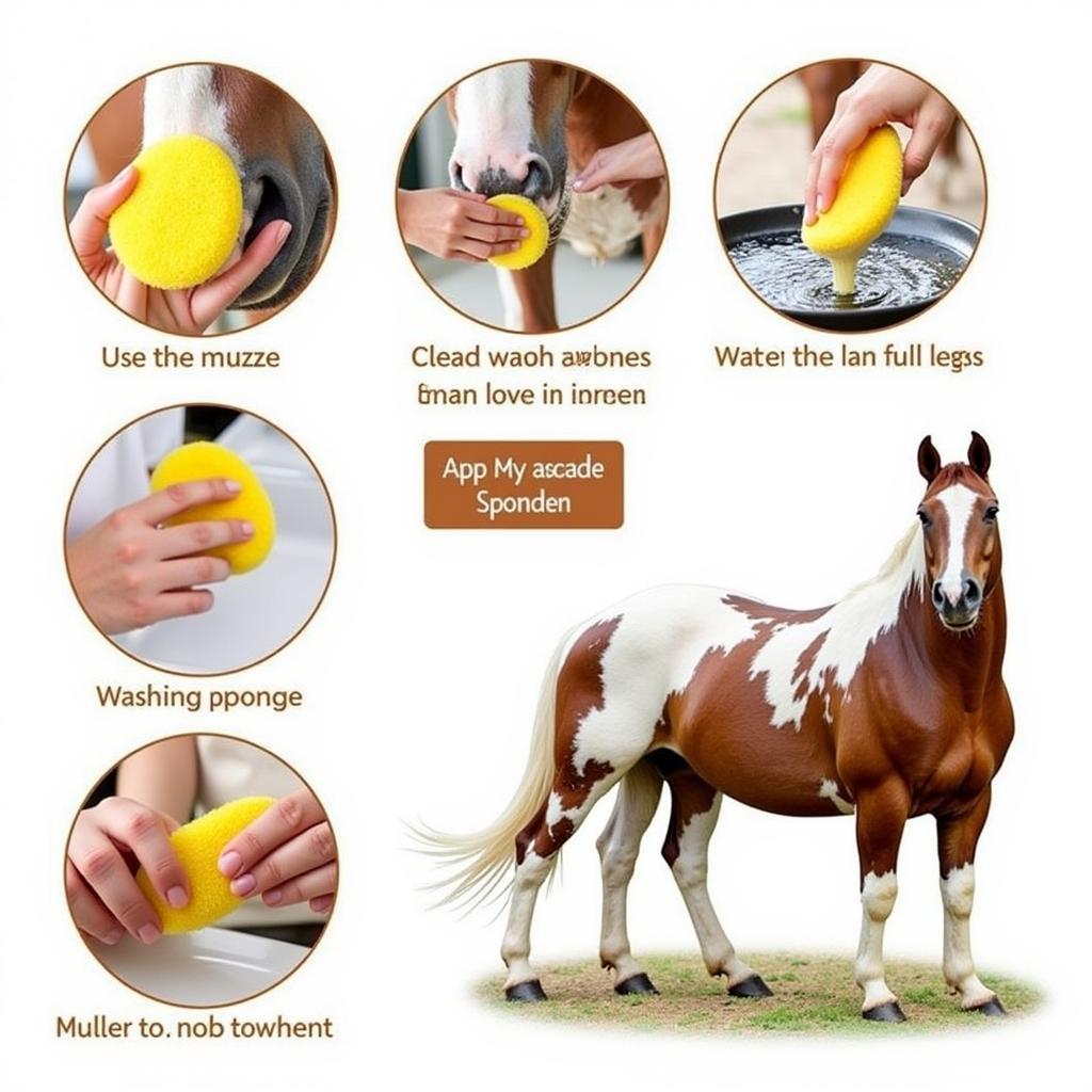 Using Horse Sponges for Grooming and Wound Care