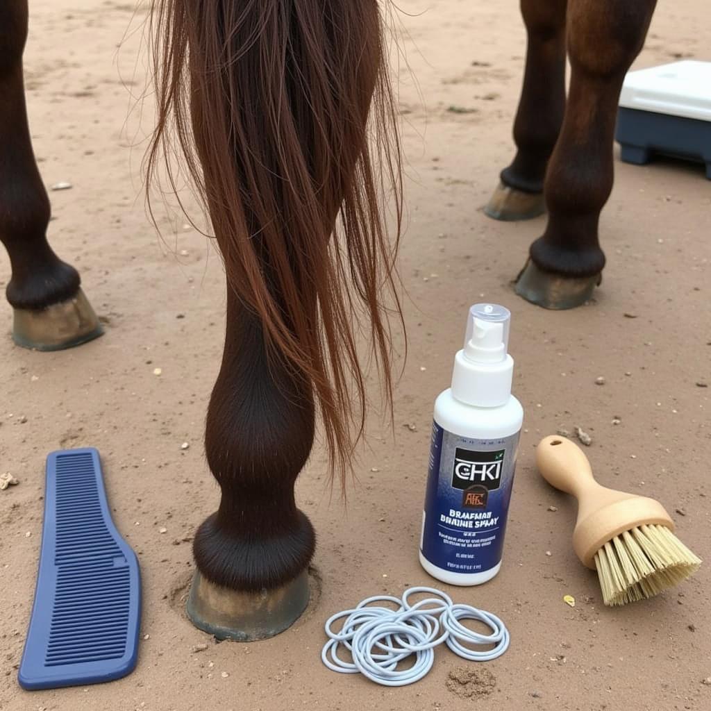 Horse Tail Braiding Basics