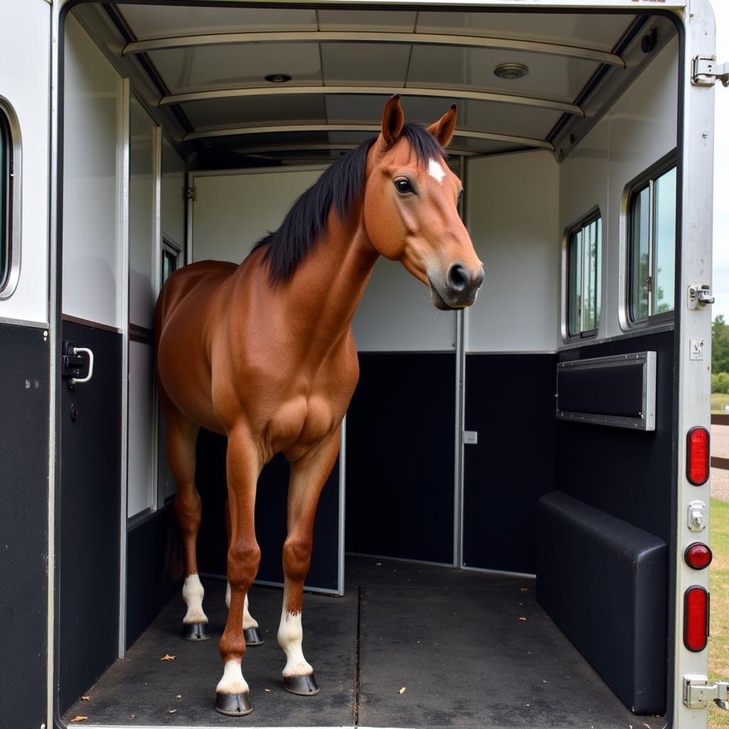 Horse Temperament and Trailer Travel