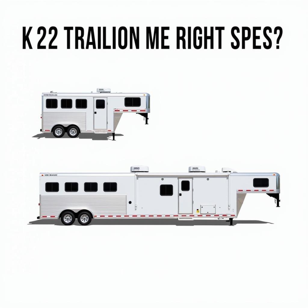 Horse Trailer Size Considerations