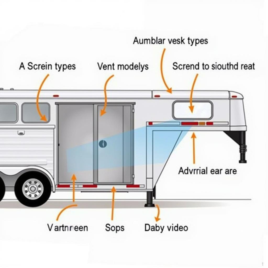 Diagram of Horse Trailer Ventilation System