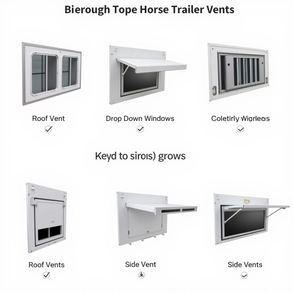 Different Types of Horse Trailer Vents