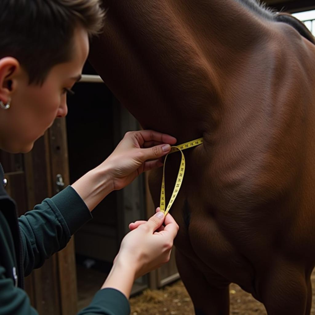 Horse Tuxedo Fitting Guide