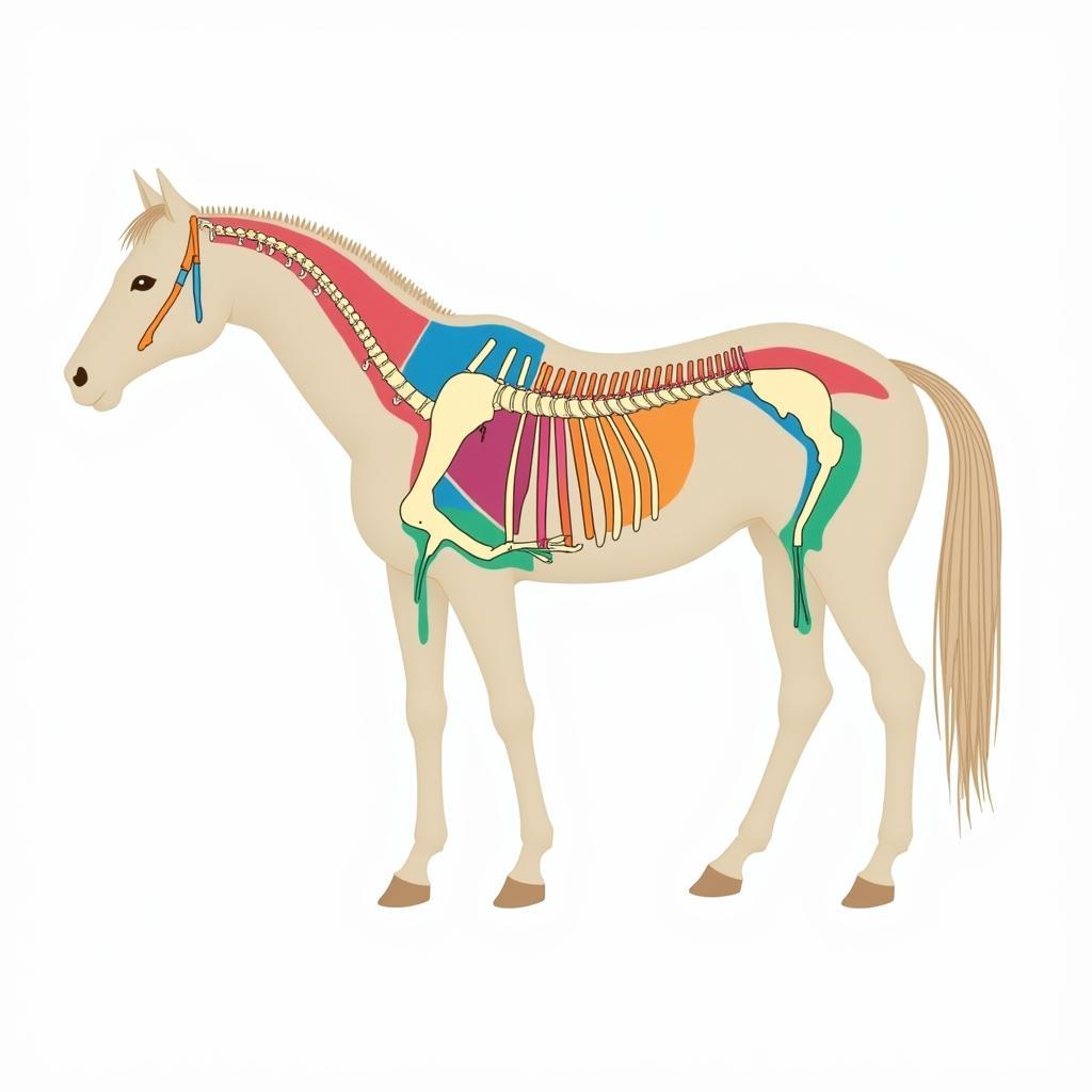 Regions of the Horse's Vertebral Column