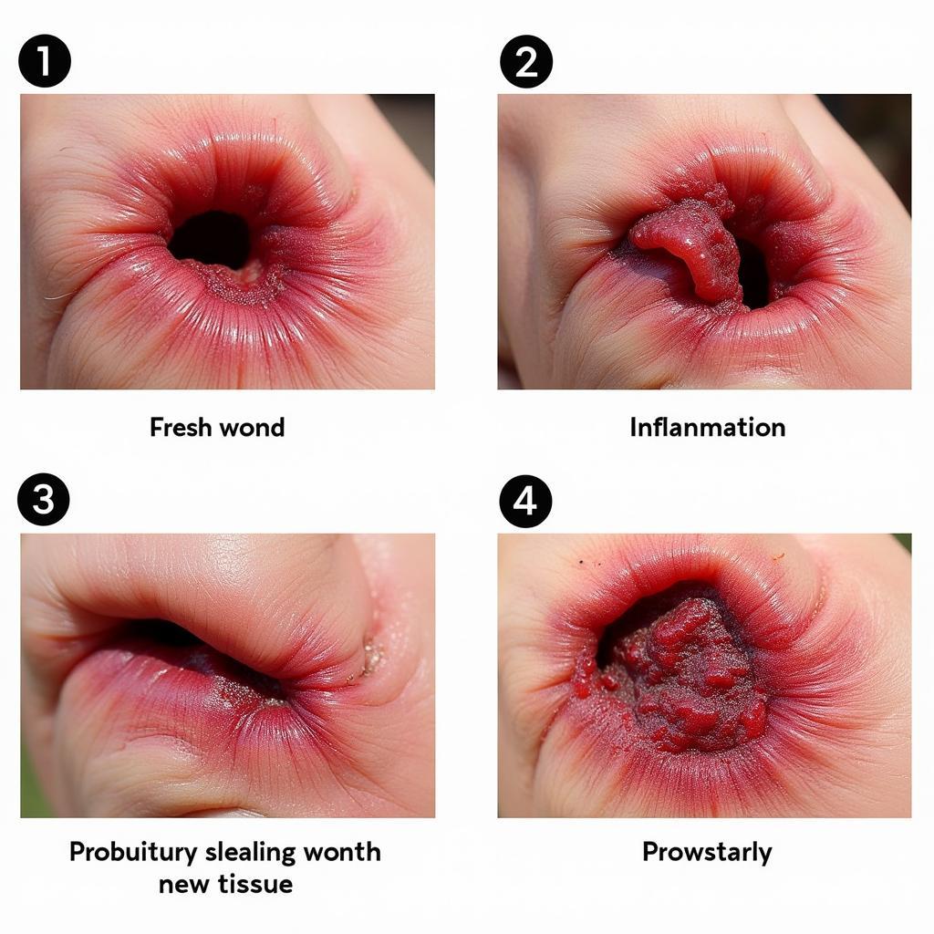 Stages of Horse Wound Healing: Initial Injury, Inflammation, Proliferation, and Maturation