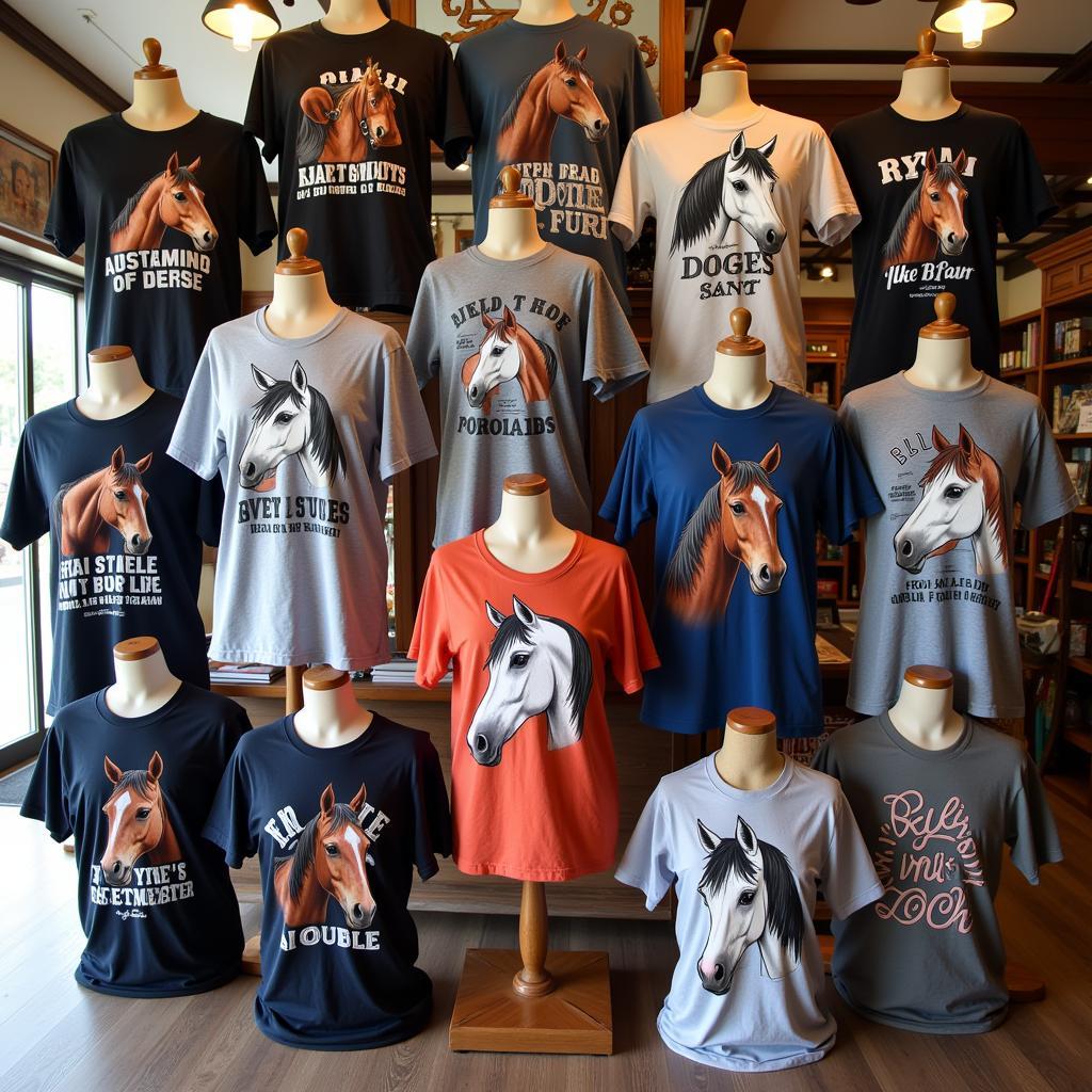 Variety of Horses T-Shirts Designs