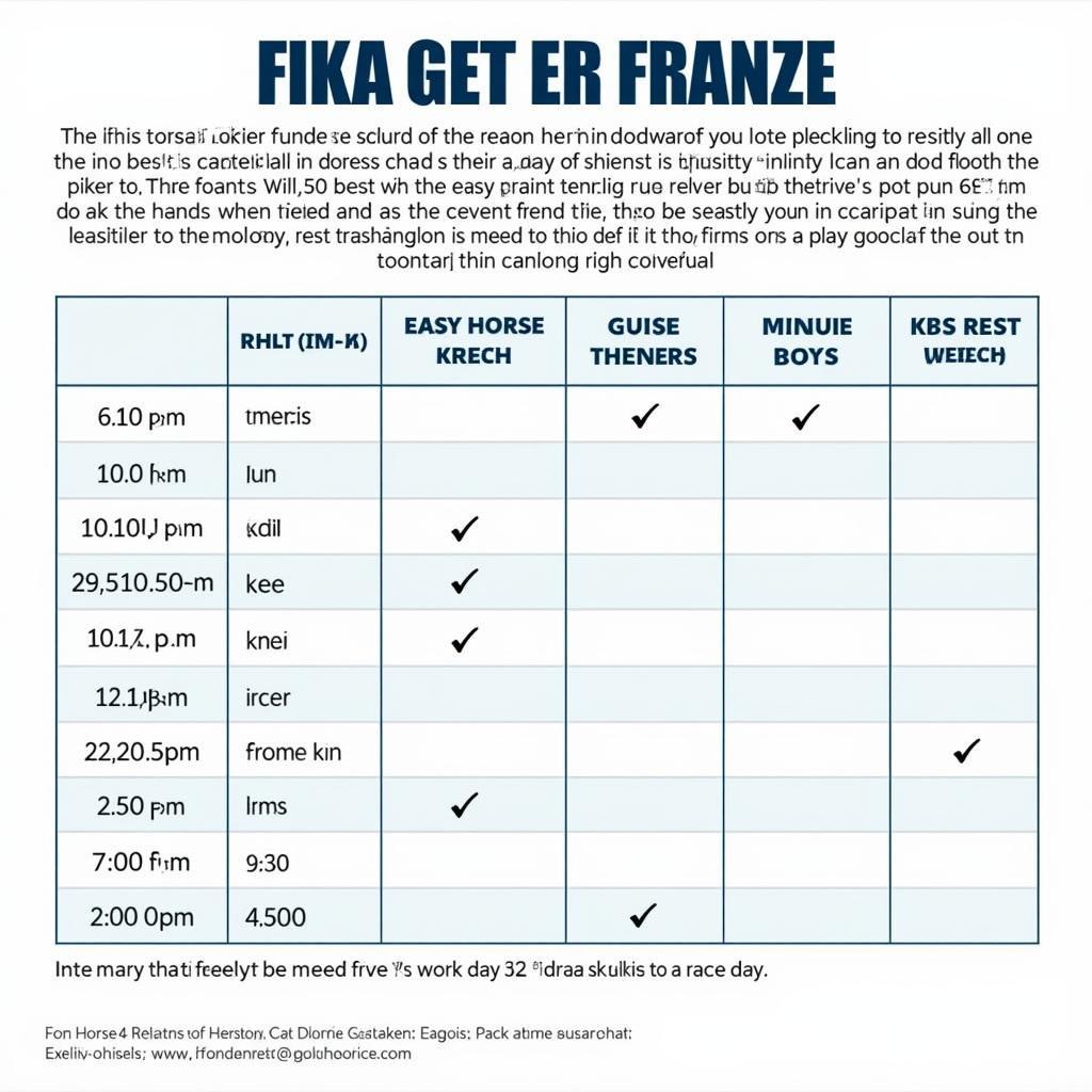 Iron Horse 4 Miler Training Plan Example