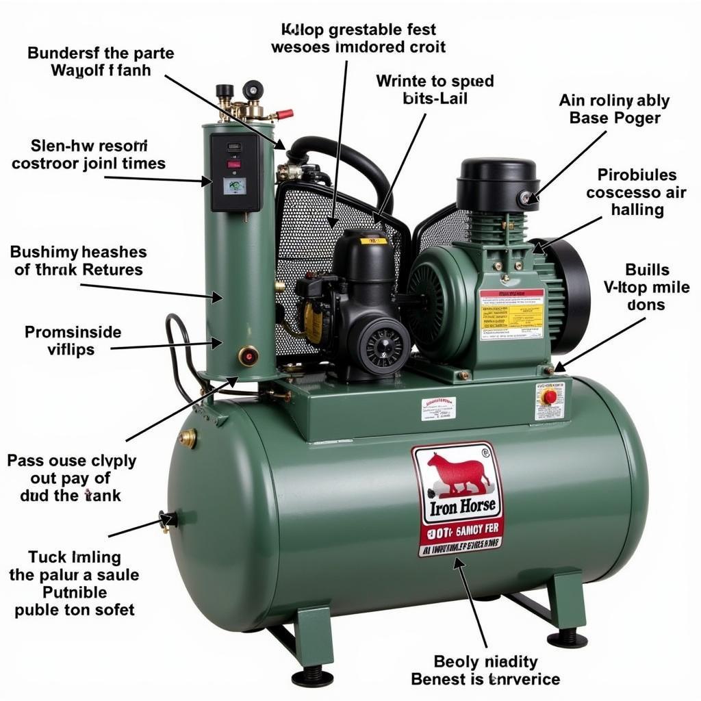 Iron Horse 60 Gallon Air Compressor Overview