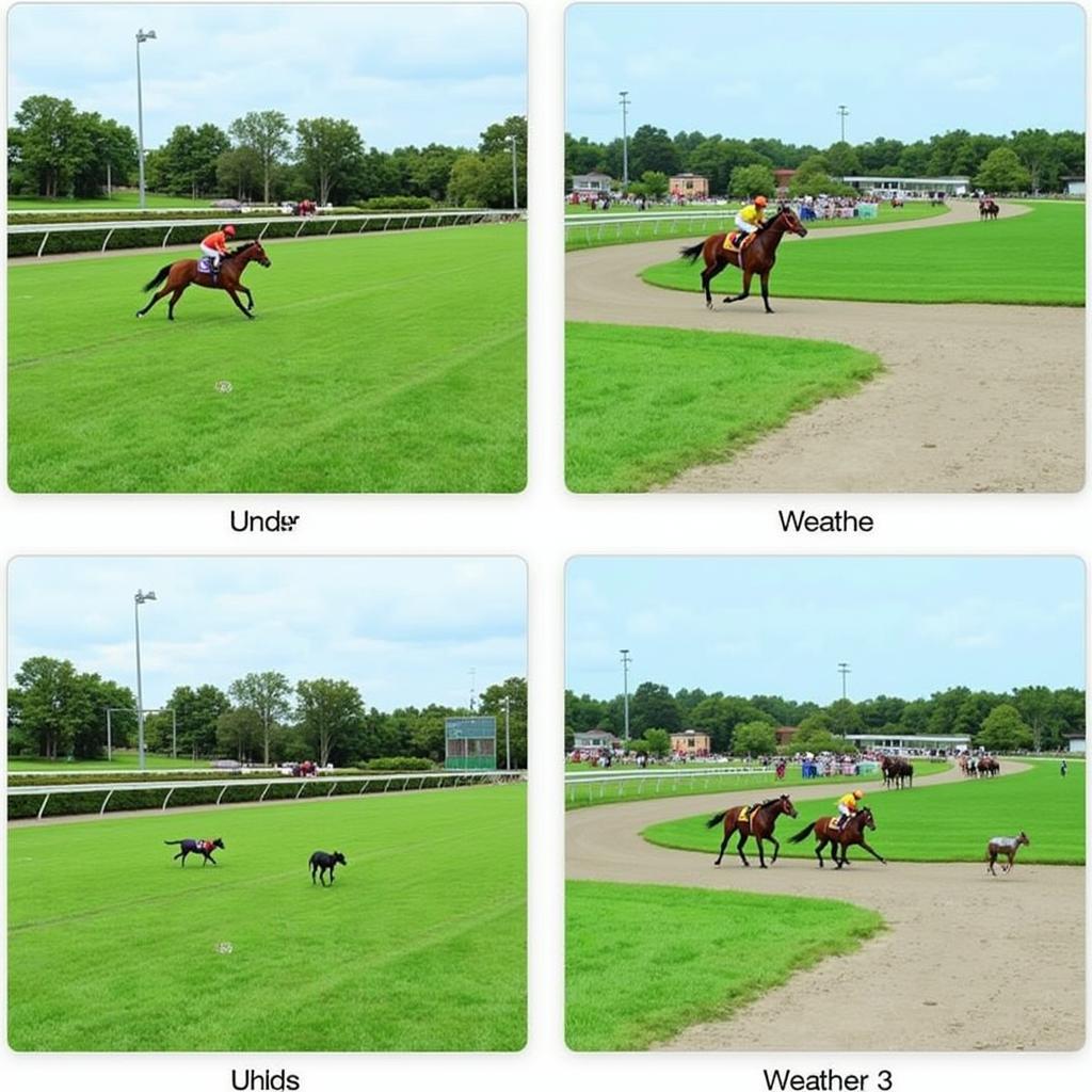 How track conditions influence Kentucky Downs horse racing