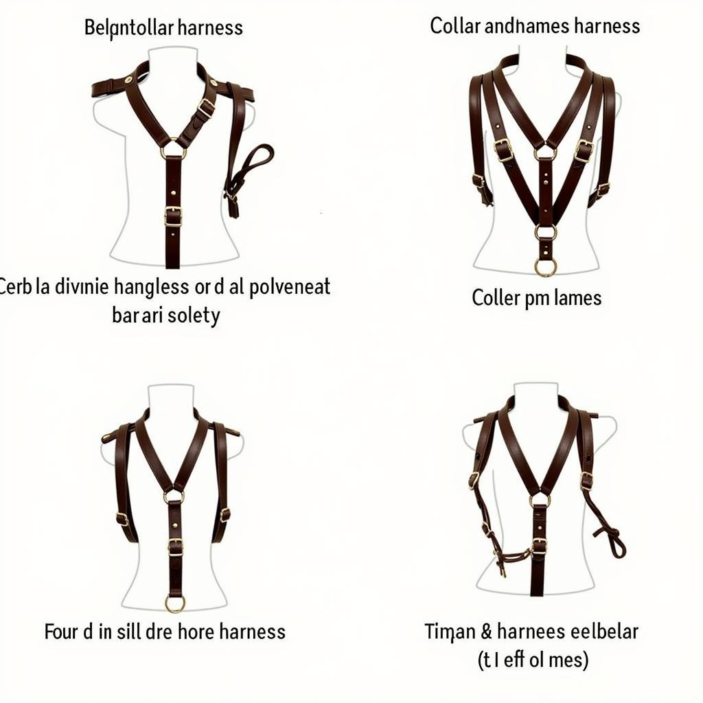 Different Types of Leather Driving Harnesses