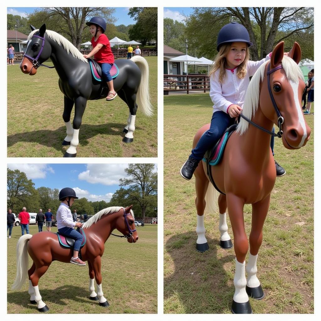 Different Uses of Lifesize Plastic Horses