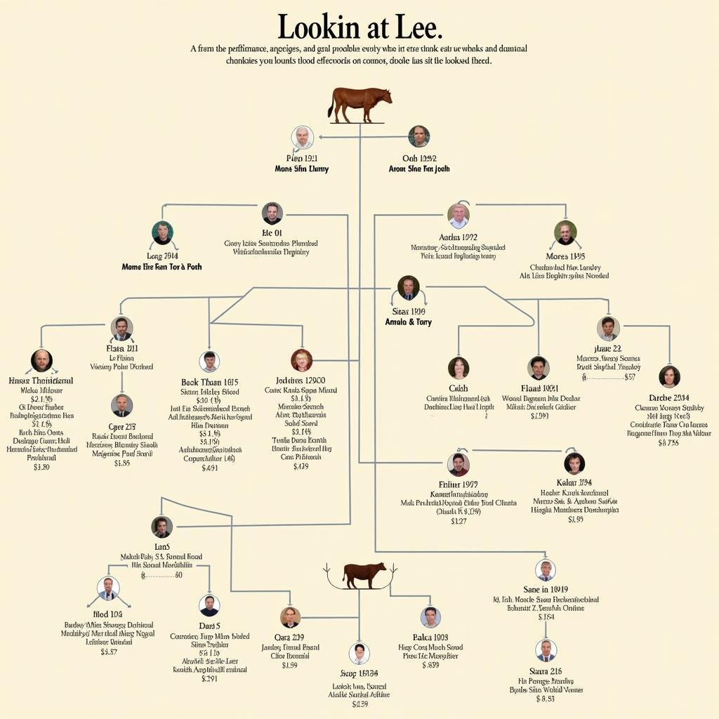 Lookin at Lee Pedigree Chart