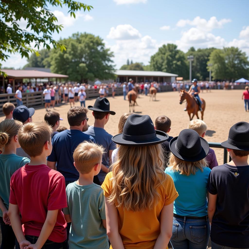 Maffitt Lake Horse Show Spectators