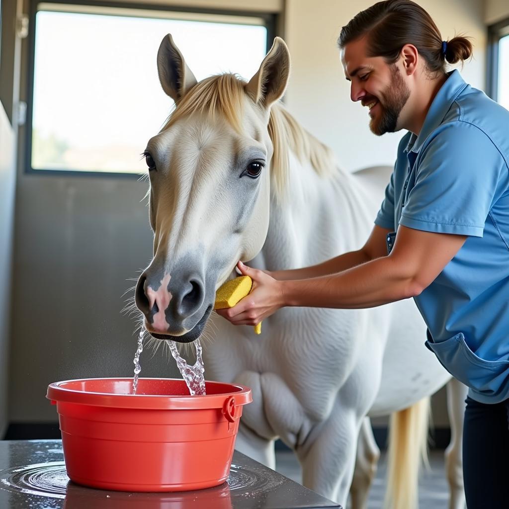 White Horse Cleaning: Misconceptions and Proper Care